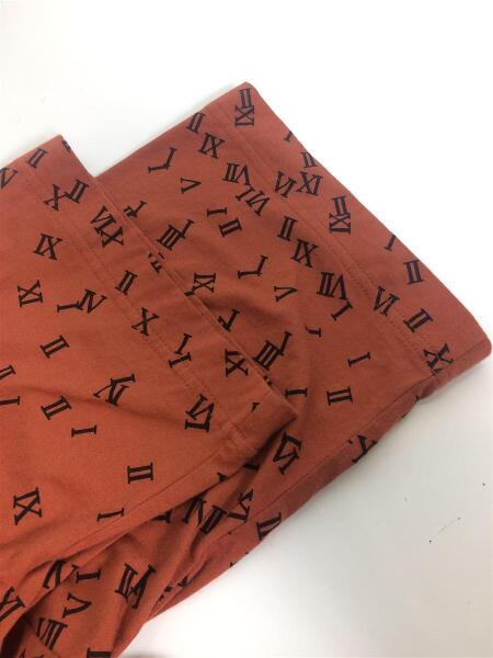 SHAREEF(シャリーフ) / 18ss/Tシャツ/2(M)/コットン/オレンジ/総柄 
