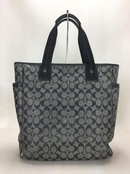 COACH(コーチ) / ショルダーバッグ/PVC/BLK/総柄/F70505/シグネチャー 