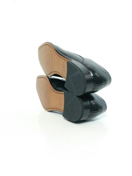 REGAL(リーガル) / 12NR/未使用品/ドレスシューズ/25.5cm/BLK/レザー 