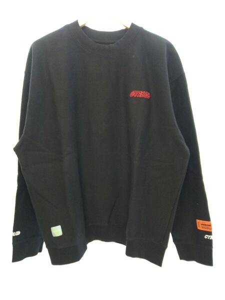 HERON PRESTON(ヘロンプレストン) / embroidered ctnmb sweater/タグ付 