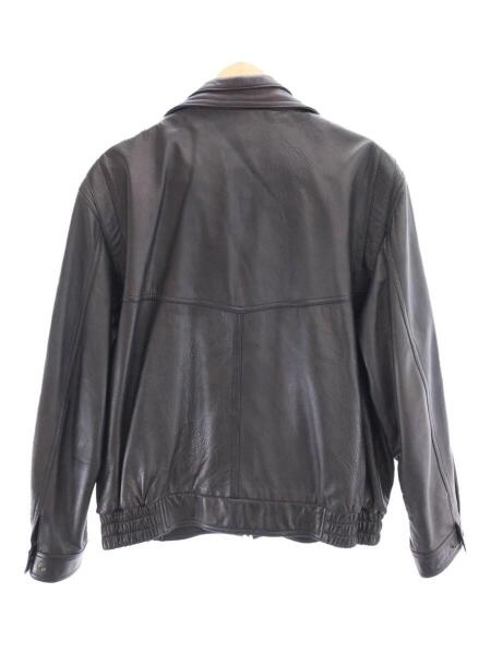WindArmor レザージャケット L 古着 WIND ARMOR ウィンドアーマー レザージャケット L ブラウン