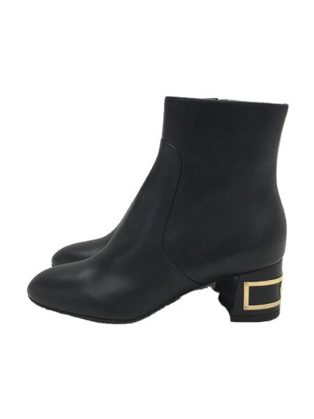 LOUIS VUITTON(ルイヴィトン) / ショートブーツ/36.5/BLK/レザー/ブイ 