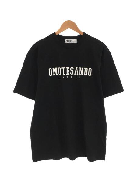 SEQUEL(シークエル) / OMOTESANDO/ロゴプリントTシャツ/Tシャツ/XL 