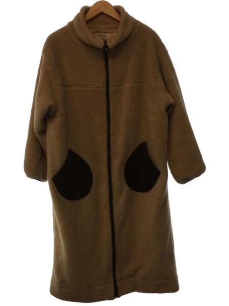 DOUDOU ボアブルゾン ブラウン DouDou（ドゥドゥ）の「ファーブルゾン