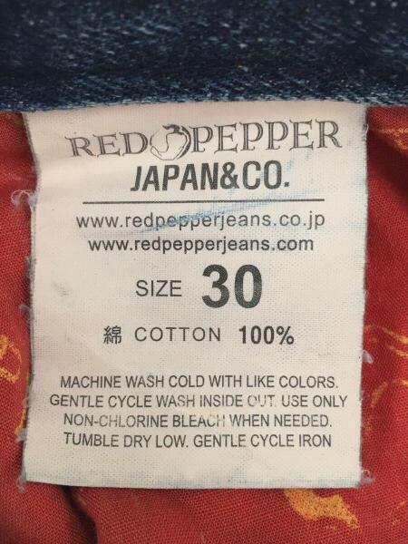 パンツ RED PEPPER RED PEPPER(レッドペッパー) / ストレートパンツ/30/コットン/NVY/無地