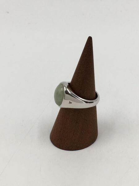 TOM WOOD(トムウッド) Dome Ring Jade グリーン 50 TOM WOOD(トムウッド) Dome Ring Jade グリーン 50