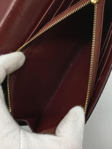 CELINE(セリーヌ) / ラージフラップウォレット/長財布/レザー/ボルドー 