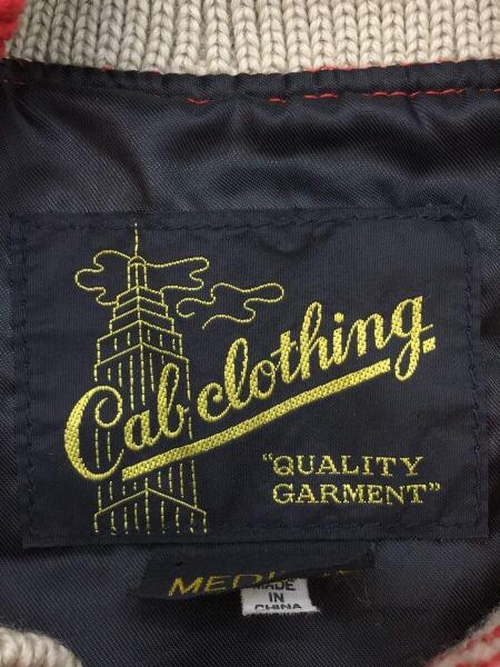 CAB CLOTHING(キャブクロージング) / チェーン刺繍/スタジャン/M 