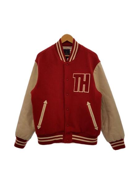 TOMMY HILFIGER(トミーヒルフィガー) / スタジャン/L/ウール/レッド 