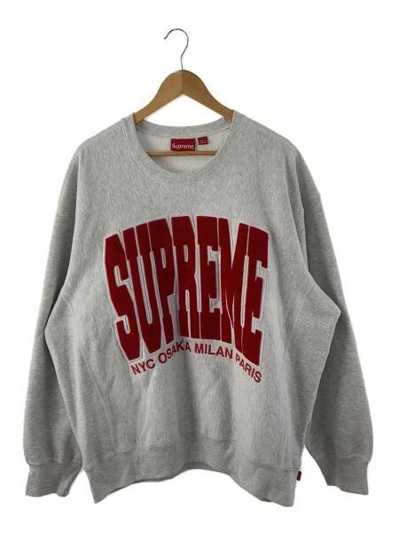 supreme スウェットCITIES ARC CREWNECK XL
