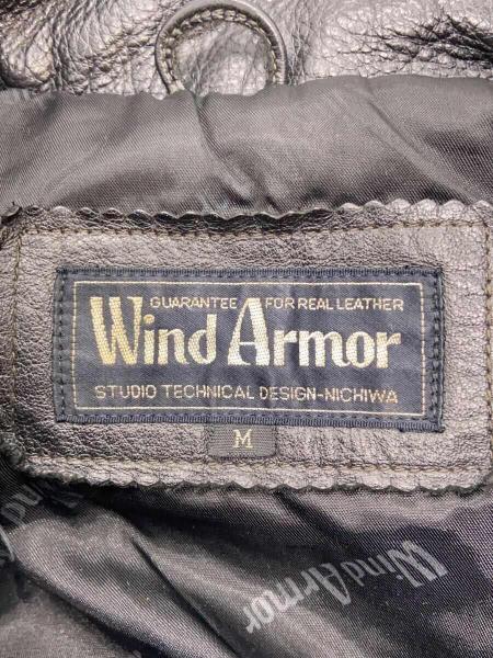 WIND ARMOR(ウィンドアーマー) / シングルライダースジャケット/M/牛革