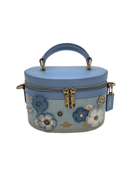 COACH(コーチ) / バニティローズデニム/ショルダーバッグ/レザー 