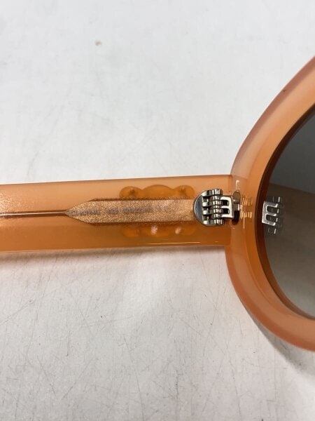 CELINE / TRIOMPHE/サングラス/オーバル/プラスチック/オレンジ/グレー/レディース/CL40194U CELINE(セリーヌ) / TRIOMPHE/サングラス/オーバル/プラスチック