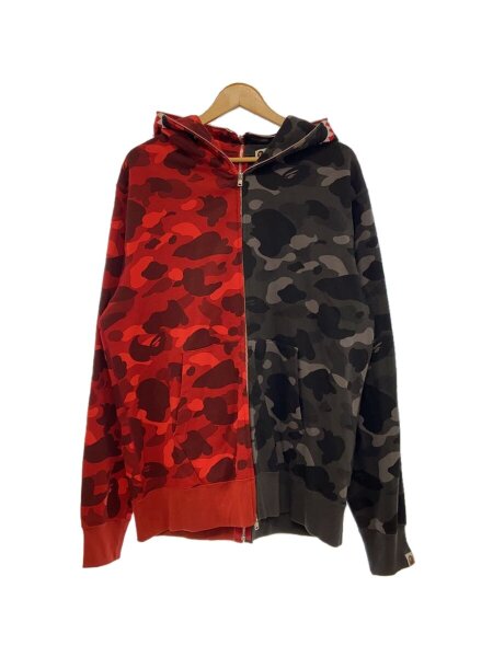 A BATHING APE(アベイシングエイプ) / ジップパーカー/XXL/レッド 