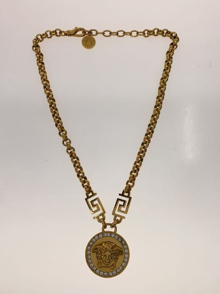 VERSACE ヴェルサーチ クリスタル ラ メドゥーサ グレカ ネックレス クリスタル ラ メドゥーサ グレカ ネックレス | 商品詳細