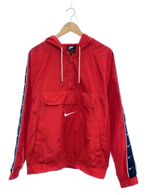 NIKE(ナイキ) / ナイロンジャケット/M/ポリエステル/RED/F6-12-06-ZKH