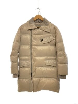 【ERMANNO SCERVINO】ベージュ レザーライダージャケット ERMANNO SCERVINO（エルマンノシェルヴィーノ）の中古品の通販サイト