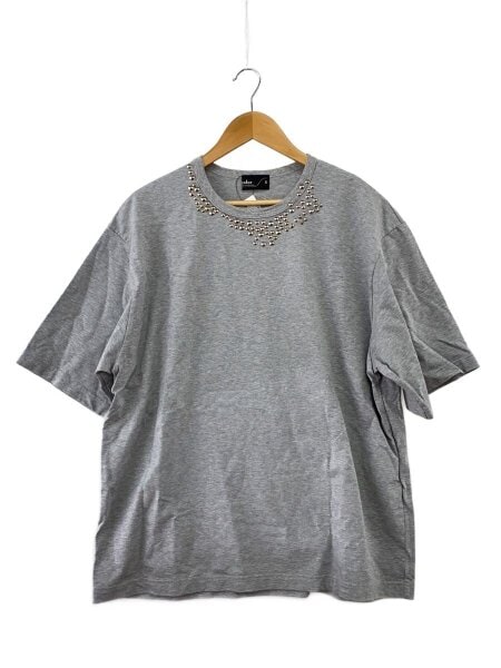 kolor(カラー) / 25SS/スタッズTシャツ/3/コットン/グレー/25SCM 