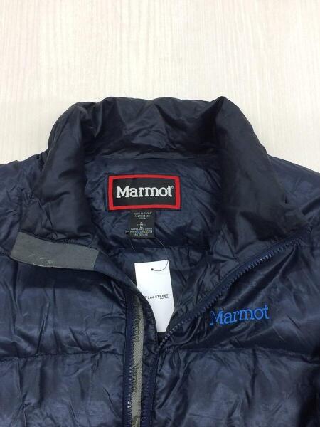 Marmot / ダウンジャケット/L/ナイロン/ORN/MJO-9021 Marmot(マーモット) / ダウンジャケット/L/ナイロン/NVY/MJO-9021