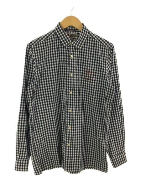 A BATHING APE(アベイシングエイプ) / 長袖シャツ/L/コットン/BLU