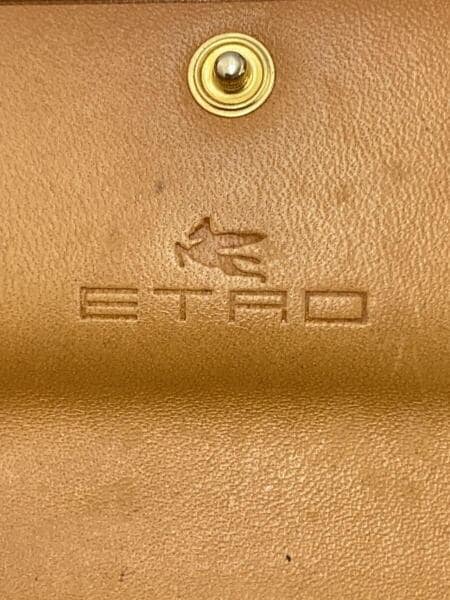 ETRO(エトロ) / 長財布/レザー/マルチカラー/総柄/レディース | 中古品