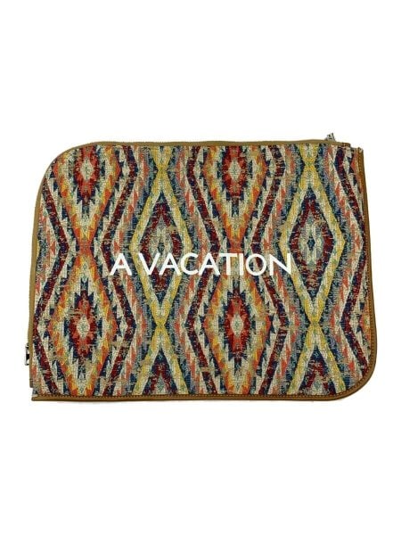 アヴァケーション A VACATION クラッチバッグ 化学繊維×レザー