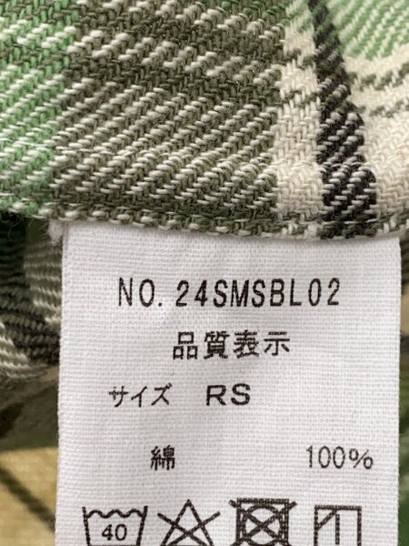 The Shinzone(ザシンゾーン) / ネルシャツ/24SS/--/コットン/GRN