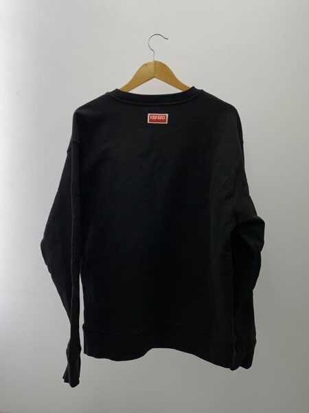 KENZO / スウェット/XL/コットン/BLK/無地/FD55SW4454ME/フロントシミ有 KENZO(ケンゾー) / スウェット/XL/コットン/BLK/無地/FD55SW4454ME