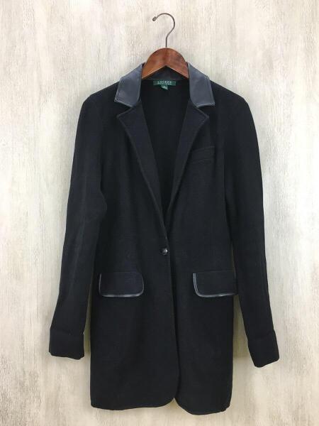 RALPH LAUREN(ラルフローレン) / 襟切替コットンニットジャケット 