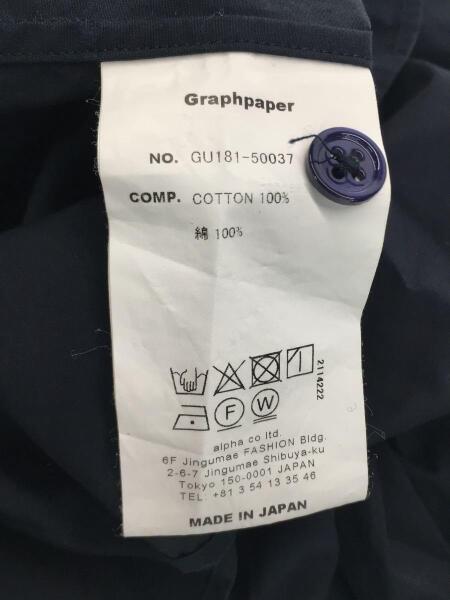 Graphpaper(グラフペーパー) / 長袖シャツ/FREE/コットン/NVY/GU181 