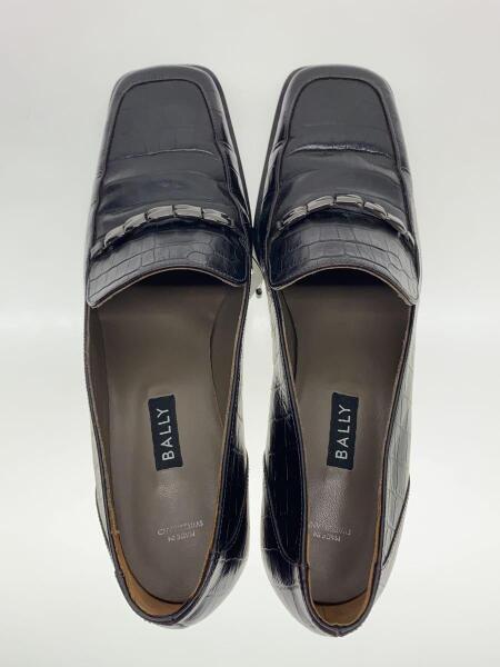 BALLY(バリー) / BALLY/ローファー/ヒール/US6.5/BLK/型押し | 中古品  
