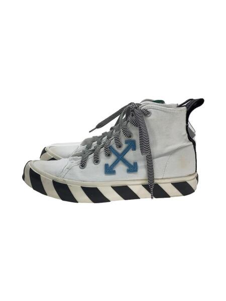 OFF-WHITE(オフホワイト) / ハイカットスニーカー/43/WHT/つま先汚れ有 