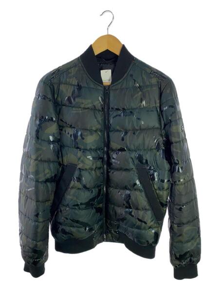 美品】G-STAR RAW 高級ダウンジャケット カモフラージュ柄 古着 L G-STAR RAW(ジースターロー) / ダウンジャケット/S/ポリエステル/BLK