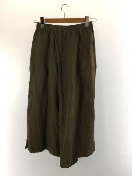 BISHOOL(ビシュール) / Linen Rayon 袴 pants khaki/袴パンツ/FREE 