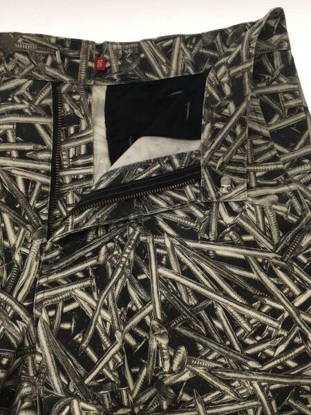 Supreme / シュプリーム/20SS/NAILS WORK/ショートパンツ/30/コットン/ブラック/総柄 Supreme(シュプリーム) / 20SS/Nails Work Short/ショートパンツ/30