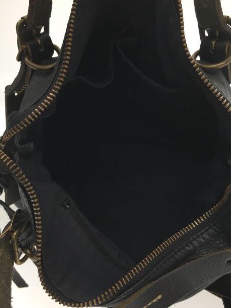 less(レス) / ブラック/ショルダーバッグ/レザー/BLK/無地 | 中古品の 