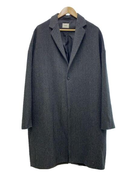 A.P.C. チェスターコート サイズ38 ブラウン系 こびりつく A.P.C. チェスターコート サイズ38 ブラウン系 こびりつく