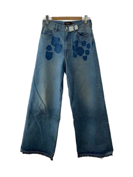 MASU(エムエーエスユー) / 25ss/EMBLEM BAGGY JEANS/46/コットン/IDG 