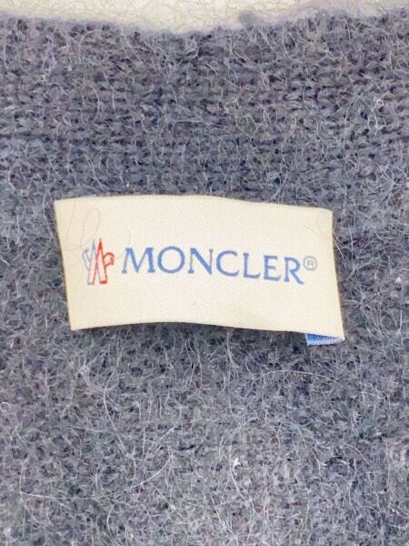 MONCLER / カーディガン(厚手)/M/モヘア/BLK/無地/G209U9B00001M1133 MONCLER(モンクレール) / カーディガン(厚手)/M/モヘア/BLK/無地