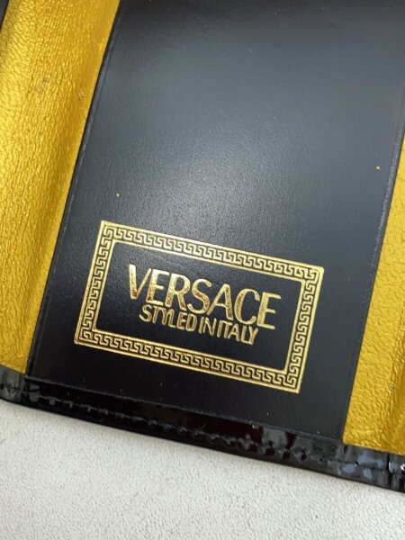 VERSACE(ヴェルサーチェ) / キーケース/エナメル/BLK/メンズ | 中古品