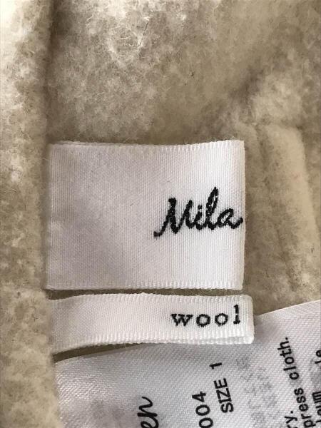 Mila Owen ミラオーウェン 24AW 長袖 フードリバーコート ガウンコート
