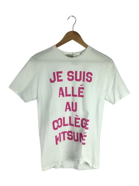 MAISON KITSUNE(メゾンキツネ) / プリントTシャツ/S/コットン/WHT 
