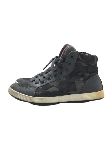 PRADA(プラダ) / ハイカットスニーカー/US7.5/GRY/4T 2842/ソール変色 