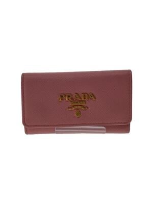 PRADA◇シニョー柄/バケットハット/M/ナイロン/RED/メンズ/1HC248