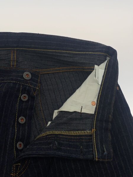 graphzero(グラフゼロ) / 16oz/ボタンフライストレートジーンズ 