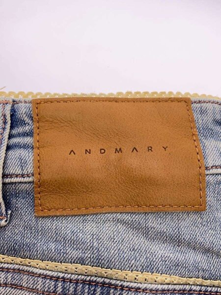 ANDMARY(アンドマリー) / Heart stitch denim/S/デニム/BLU/AM1528