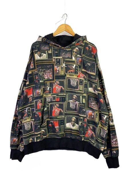 JORDAN BRAND(ジョーダンブランド) / パーカー/XL/コットン/BLK/総柄 