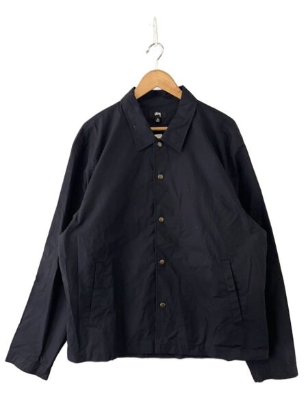 STUSSY(ステューシー) / コーチジャケット/XL/コットン/BLK/1110279