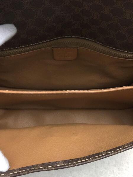 CELINE(セリーヌ) / ショルダーバッグ/レザー/BRW/総柄/DM93/マカダム