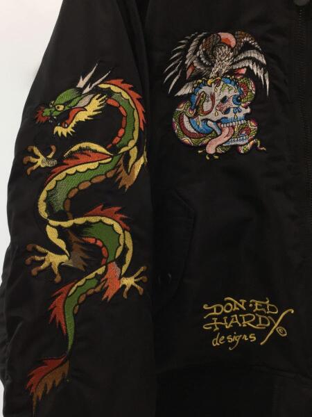 X-LARGE(エクストララージ) / ×Ed Hardy/REVERSIBLE MILITARY JACKET/S 